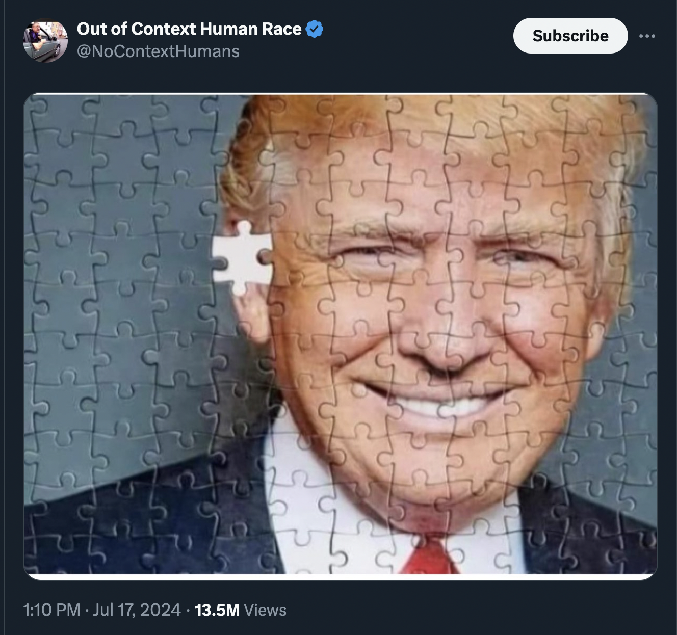 donald trump - Out of Context Human Race 13.5M Views Subscribe